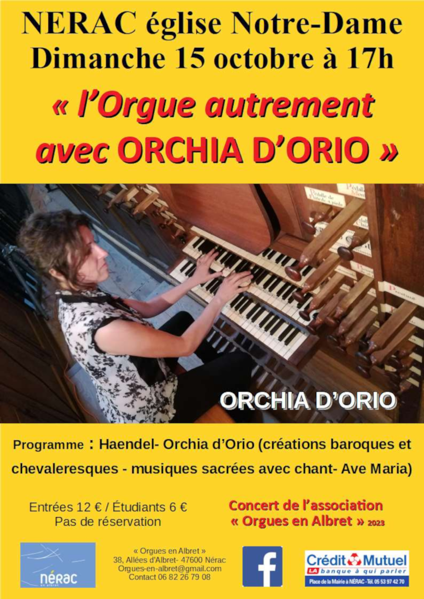 Lire la suite à propos de l’article Concert « L’Orgue Autrement »