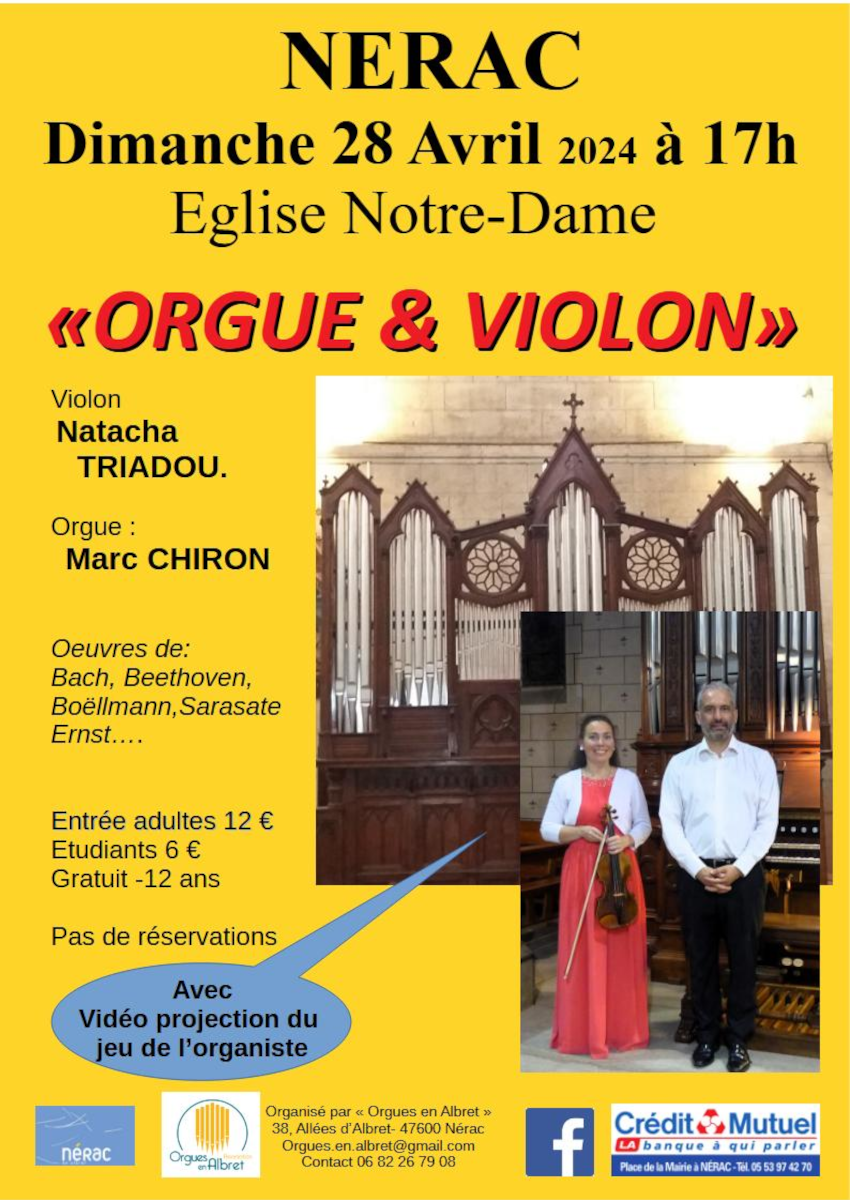 You are currently viewing Concert Orgue & Violon